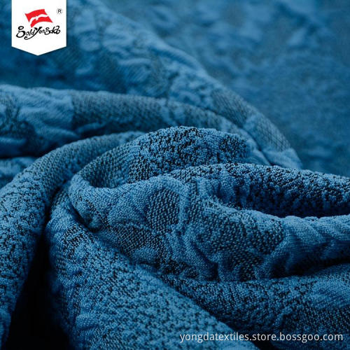 Different Kinds Soft Hand Feel Custom Jacquard Fabric